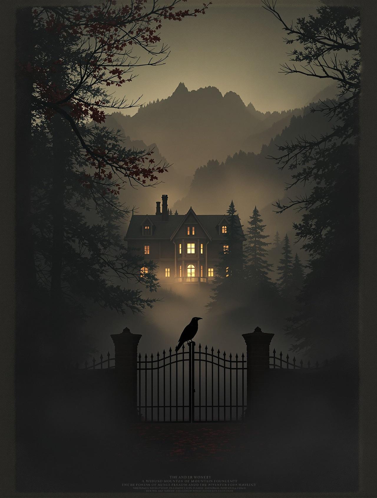 迷雾山庄 - Misty Manor 电影海报,悬疑惊悚类型