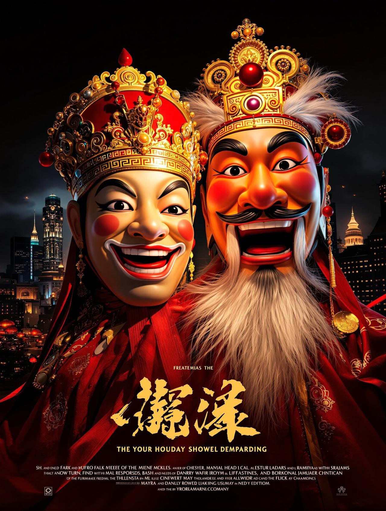 笑傲梨园 - Laughter in the Opera 电影海报,喜剧幽默类型